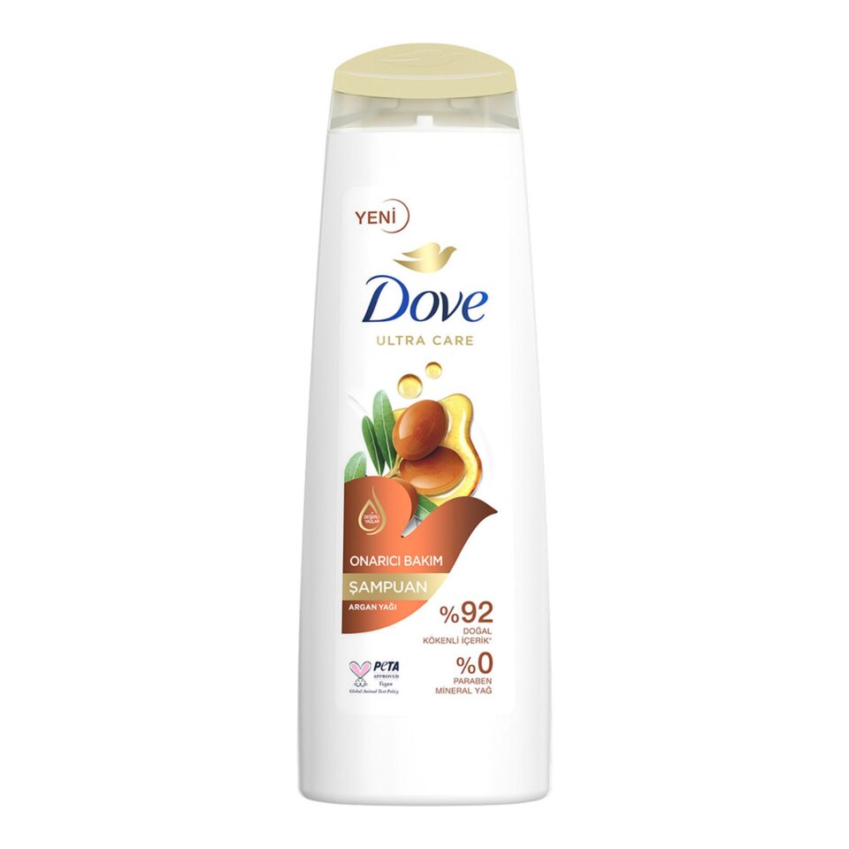 DOVE ŞAMPUAN 400 ML-ARGAN YAĞI ONARICI